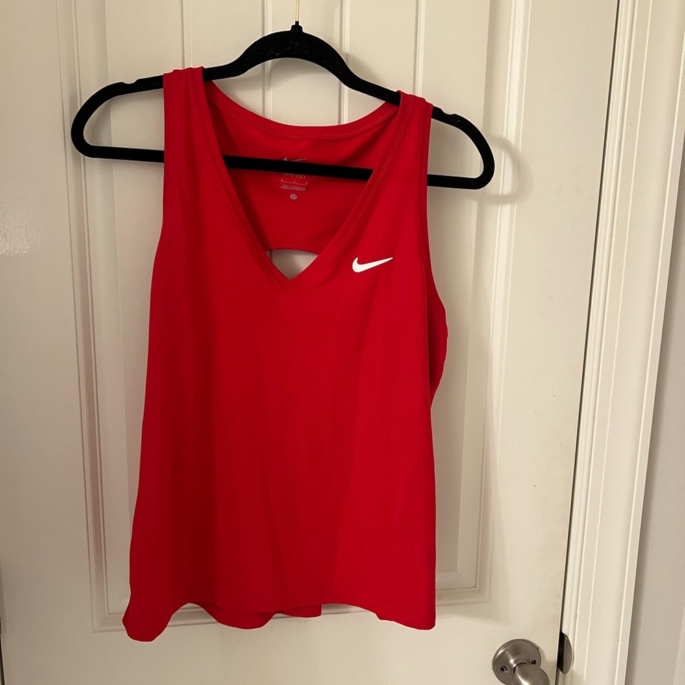 Nike Women's Bright Red Tank Top